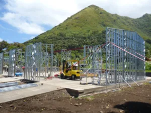 Roll forming machines Steel framing fabrication Steel framing Cold-formed steel framing Containerized roll forming operations Roll forming Offsite construction 
