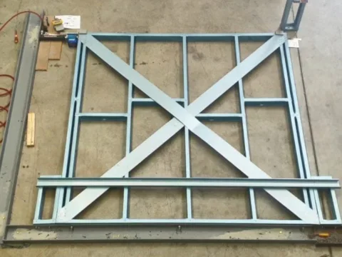 K-bracing Strap bracing Bracing Cold-formed steel Roll forming