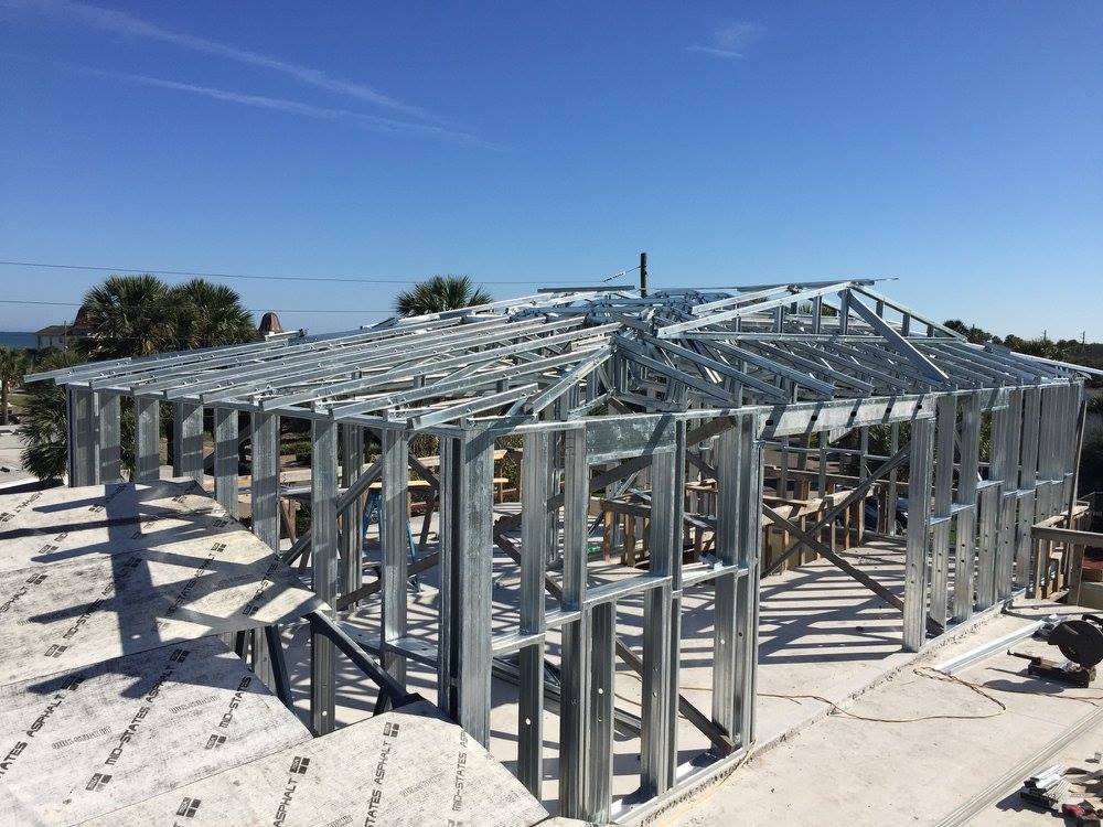 #rd story penthouse alternate angle Steel framing Steel framing design Cold-formed steel framing Cold-formed steel Cold-formed steel framing design