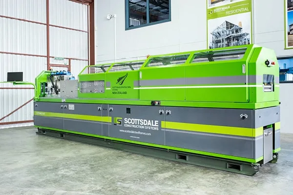 Scotpanel 8140 35 Steel framing Roll forming Roll forming machines Steel framing business Mobile steel framing factory Cold-formed steel