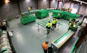 How much steel can be fabricated in a single shift? Cold-formed steel Steel Framing Roll Forming Roll Forming Machine