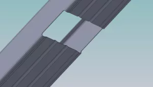 Notching in C-Section profile roll forming