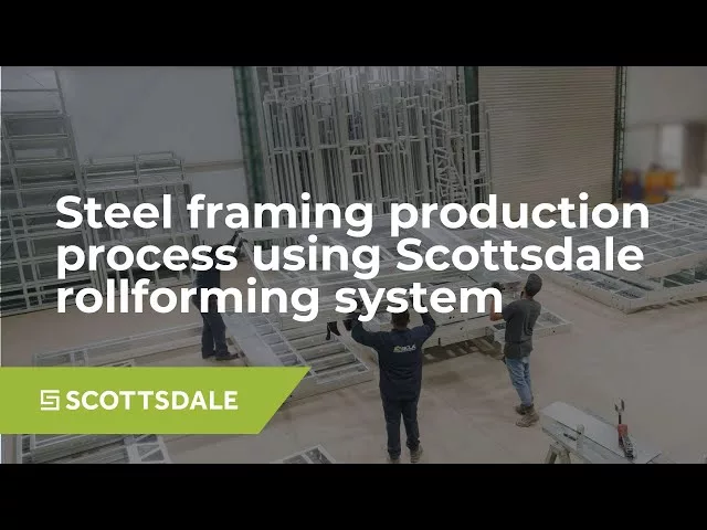 ScotSteel is the integral part of the Scottsdale's industry-leading steel-framing roll former technology. This video explains the role of the software in the prefabrication of steel framing.