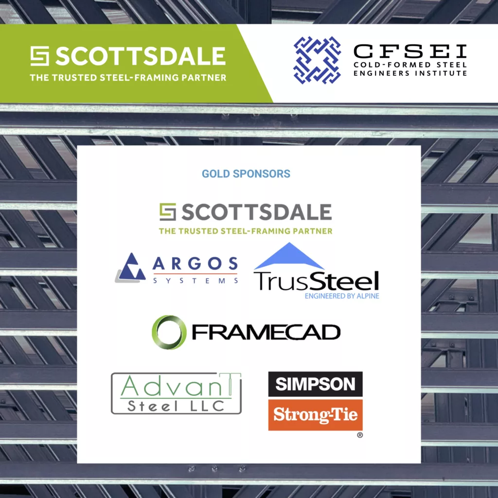 Cold-Formed Steel Engineer Institute Expo 2025 Sponsors