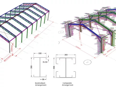 Cold-formed Steel Frame Sheds Cover Image