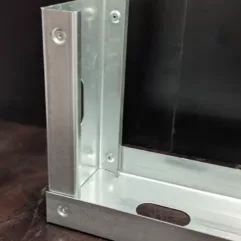 DIMPLED CORNER JOINT ASSEMBLED DIMPLED CORNER JOINT ASSEMBLED