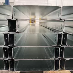 DIMPLED STUD NESTED STACK Roll forming Roll forming machines Steel framing Steel framing fabrication Multi-profile roll forming machines