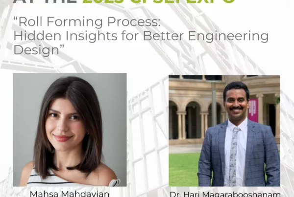 CFS Roll Forming Cold-Formed Steel CFSEI Expo 2025