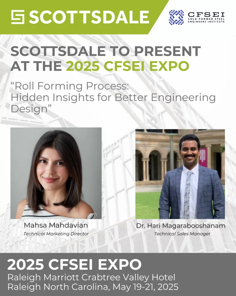 CFS Roll Forming Cold-Formed Steel CFSEI Expo 2025