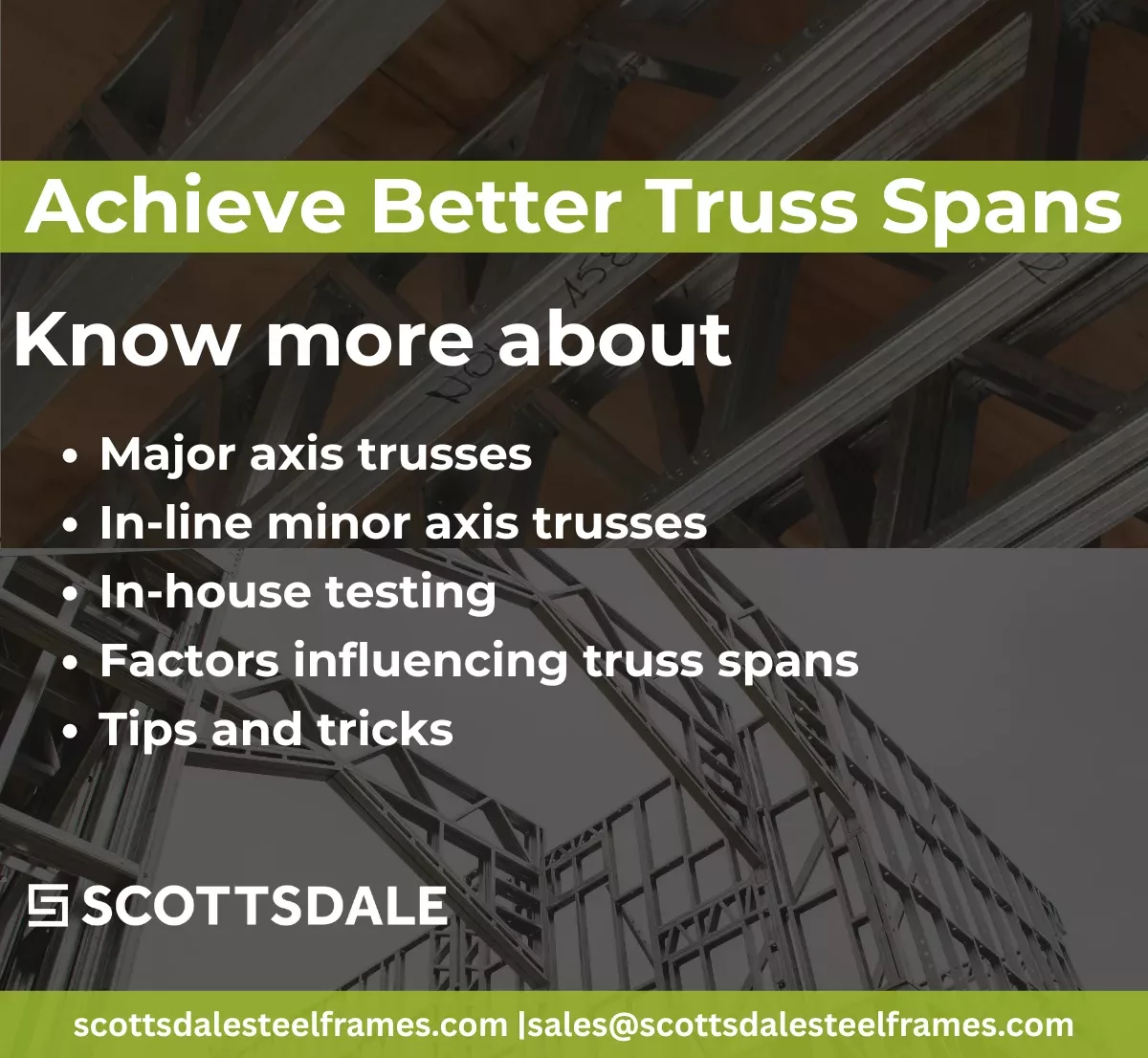 How To Achieve Better Spans With Cold-Formed Steel Trusses