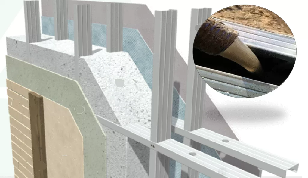 - Scottsdale Steel Frames roll forming steel framing cold-formed steel double-wall panel wall panels thermal performance