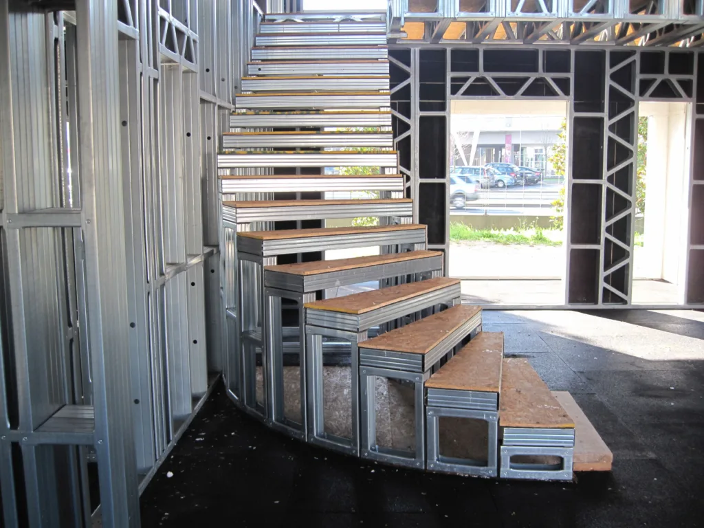 Steel Stairs - Scottsdale Construction Systems Cold-Formed Steel Steel Framing Roll Forming Roll Forming Machines