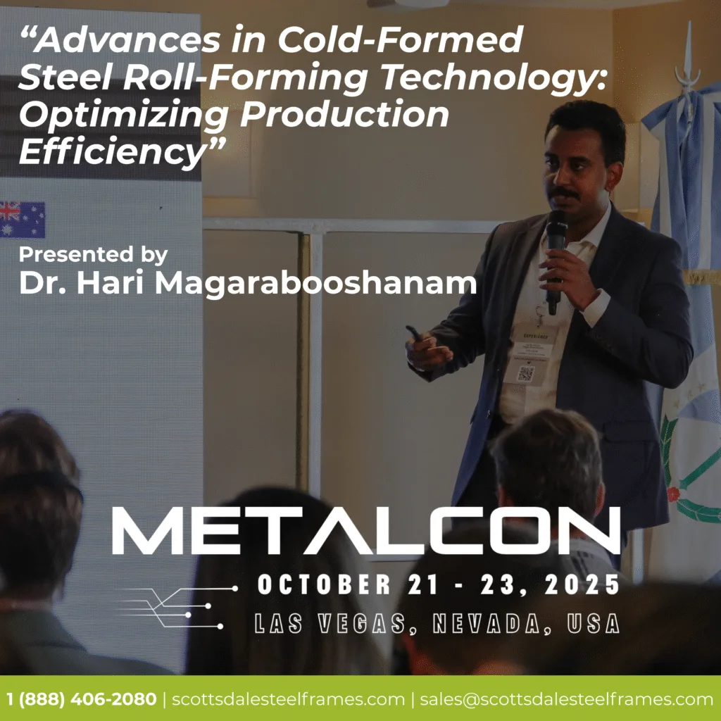 METALCON Steel Framing Cold-formed steel Steel framing systems Roll forming Advances in Cold-Formed Steel Roll-Forming Technology: Optimizing Production Efficiency 