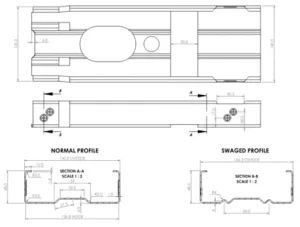 Cold-formed steel Cold-formed steel framing Steel framing Service holes Plumbing holes Roll forming machines Roll forming steel framing machines 