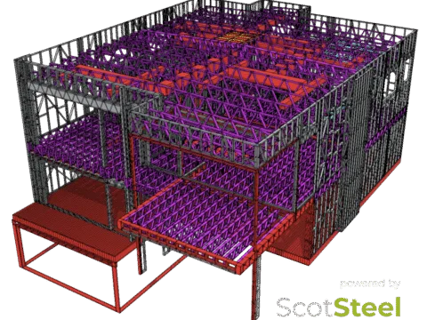 ScotSteel is a powerful yet simple design software for cold-formed steel framing created and sold by Scottsdale Construction Systems, the, the leading roll former manufacturer. Cold-formed steel Roll forming machines Roll forming Steel framing CFS fabrication Steel fabrication Steel framing machines Cold-formed steel framing