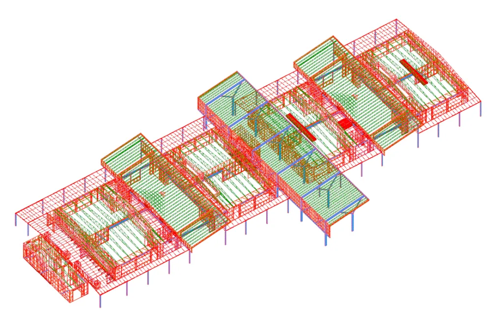 Steel Framing TAG Frames Pic 1 - Scottsdale Construction Systems Steel framing Light-gauge steel Roll forming machines Roll forming steel framing Light-gauge steel construction Light-gauge steel framing