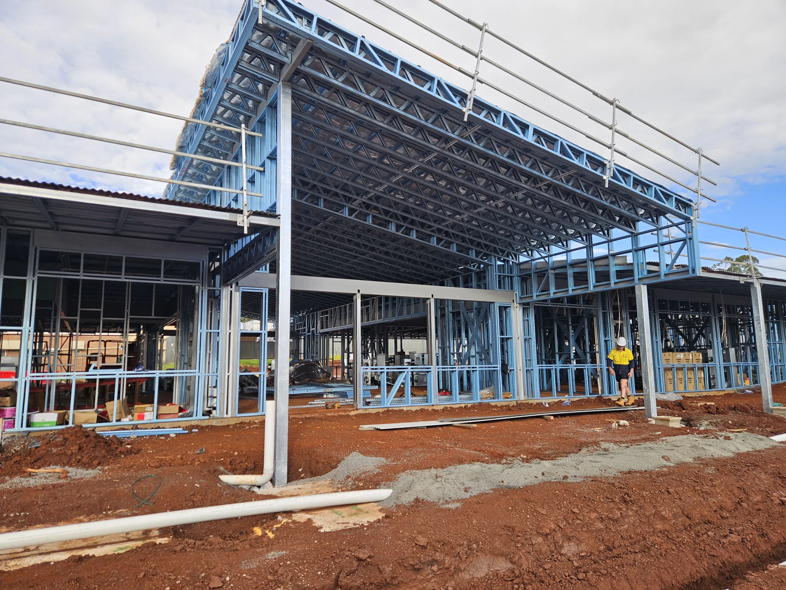 Steel Framing TAG Frames Pic 5 - Scottsdale Construction Systems Steel framing Light-gauge steel Roll forming machines Roll forming steel framing Light-gauge steel construction Light-gauge steel framing