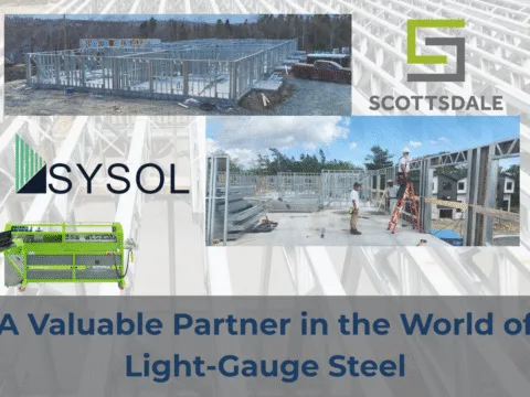 Steel framing Roll forming machines Light-gauge steel Light-gauge steel design Light-gauge steel wall panels Light-gauge steel trusses Roll forming steel framing Sysol Limited