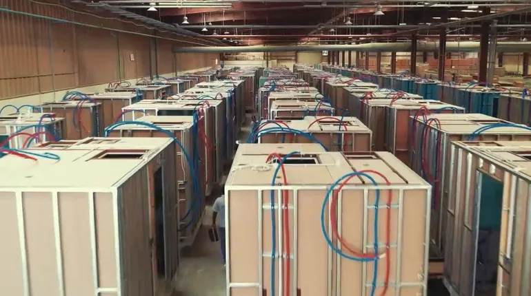 Unipods 06 - Scottsdale Construction Systems Roll forming Roll forming machines Modular construction Modular solutions Off-site manufacturing Prefabricated construction