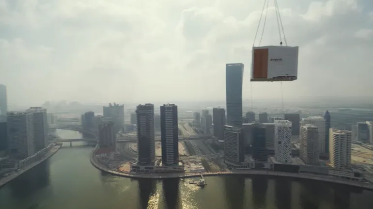 Unipods 07 - Scottsdale Construction Systems Roll forming Roll forming machines Modular construction Modular solutions Off-site manufacturing Prefabricated construction