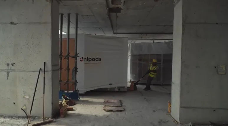 Unipods 08 - Scottsdale Construction Systems Roll forming Roll forming machines Modular construction Modular solutions Off-site manufacturing Prefabricated construction