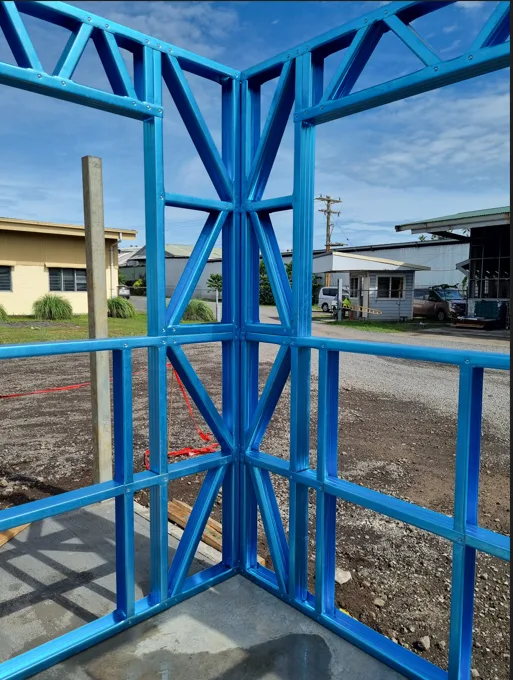 training pic 9 - Scottsdale Construction Systems Roll forming Roll forming machines Steel framing Cold-formed steel Steel trusses Steel framing machines Steel framing machines Steel framing Cold-formed steel X-bracing K-bracing Lateral force resisting system Steel framing bracing Roll forming