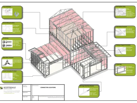 Steel framing Cold-formed steel framing Steel-framed building Steel framing connections Cold-formed steel connections Cold-formed steel members
