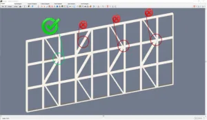 Steel framing machines Steel framing Cold-formed steel X-bracing K-bracing Lateral force resisting system Steel framing bracing Roll forming 