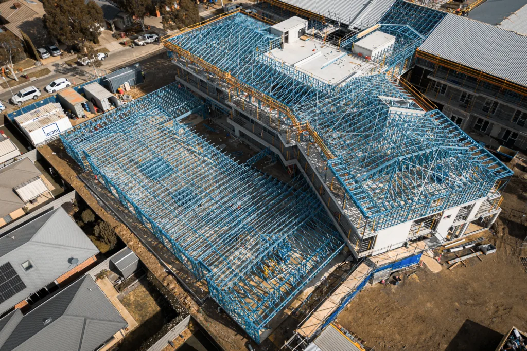 OxBuild Clyde APM-7 - Scottsdale Construction Systems Steel framing Roll forming Steel framing machines Roll forming technology Cold-formed steel wall panels Cold-formed steel trusses Steel framed buildings