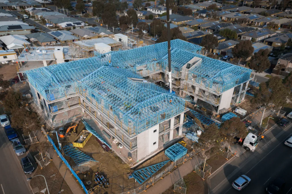 OxBuild Clyde APM-8 - Scottsdale Construction Systems Steel framing Roll forming Steel framing machines Roll forming technology Cold-formed steel wall panels Cold-formed steel trusses Steel framed buildings