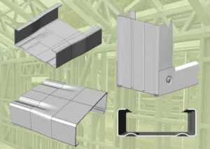 Cold-formed steel Roll forming Roll forming machine Swaging of cold-formed steel members Swaging Swaging of steel framing members End-swage Interior-swage