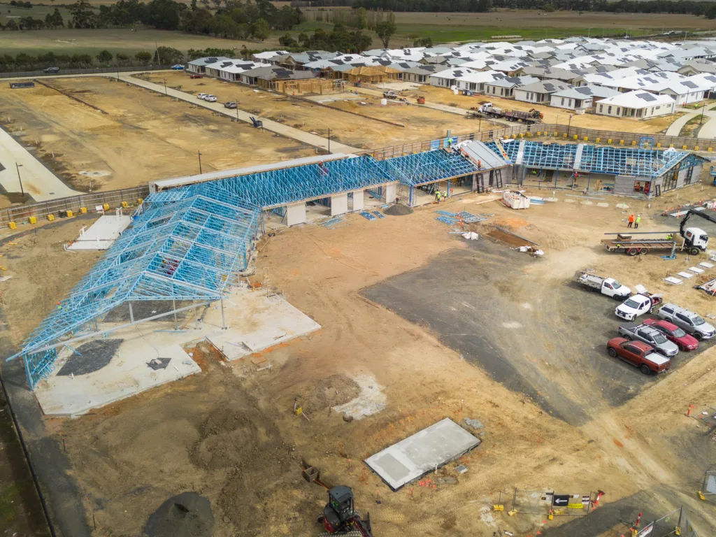 Clyde Evergreen-1 - Scottsdale Construction Systems Light-gauge steel frame construction Light-gauge metal framing Light-gauge steel construction Roll forming steel framing Roll forming technology Steel framing