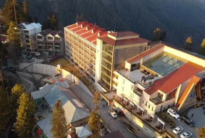 Roll forming Steel framing Light-gauge steel Mid-rise Wind design Snow design Seismic design Commercial light-gauge steel project Mid-rise steel-framed building Chalets at Double Tree by Hilton