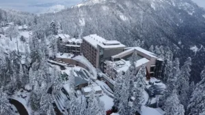 Roll forming Steel framing Light-gauge steel Mid-rise Wind design Snow design Seismic design Commercial light-gauge steel project Mid-rise steel-framed building Chalets at Double Tree by Hilton