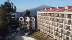 Roll forming Steel framing Light-gauge steel Mid-rise Wind design Snow design Seismic design Commercial light-gauge steel project Mid-rise steel-framed building Chalets at Double Tree by Hilton