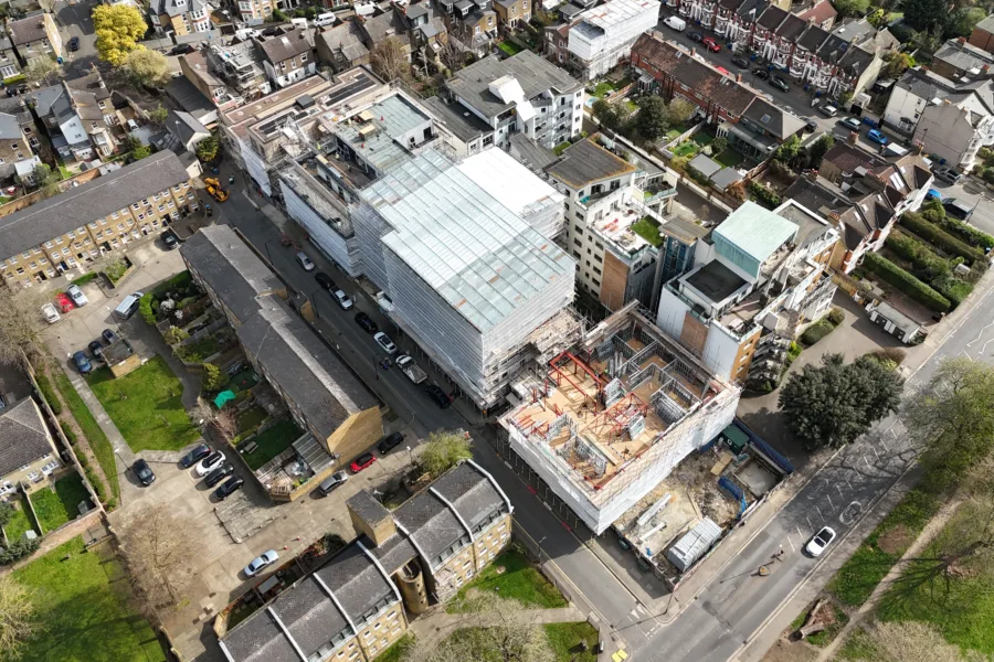 Light-gauge steel framing Roll forming technology Steel framing Steel-framed housing complex Steel-framed housing development Housing development