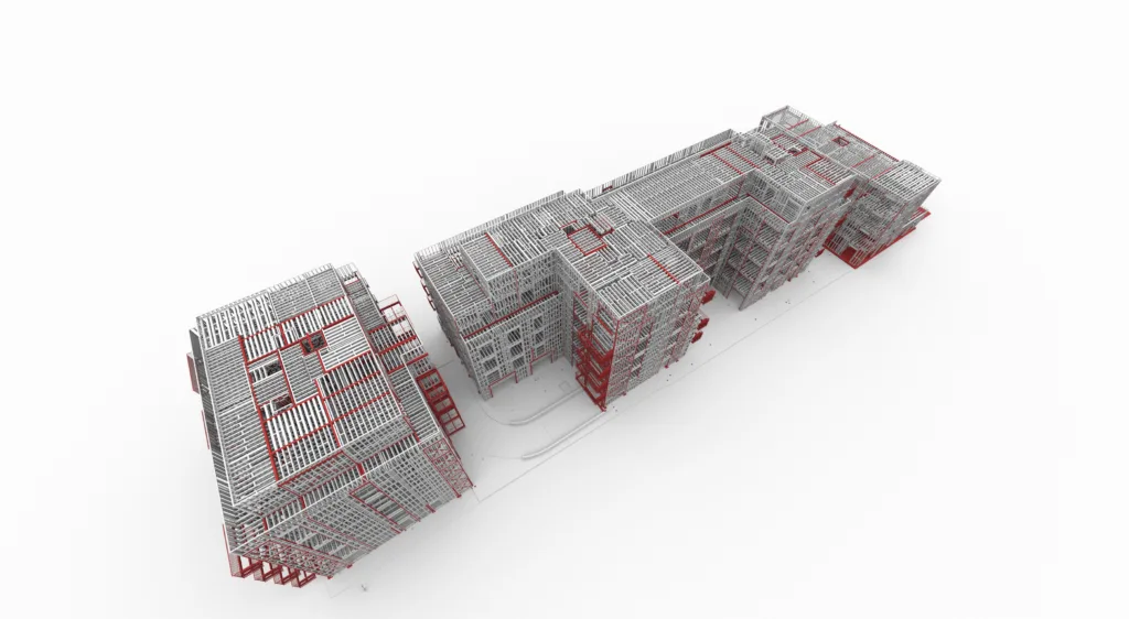 london2 - Scottsdale Construction Systems Light-gauge steel framing Roll forming technology Steel framing Steel-framed housing complex Steel-framed housing development Housing development