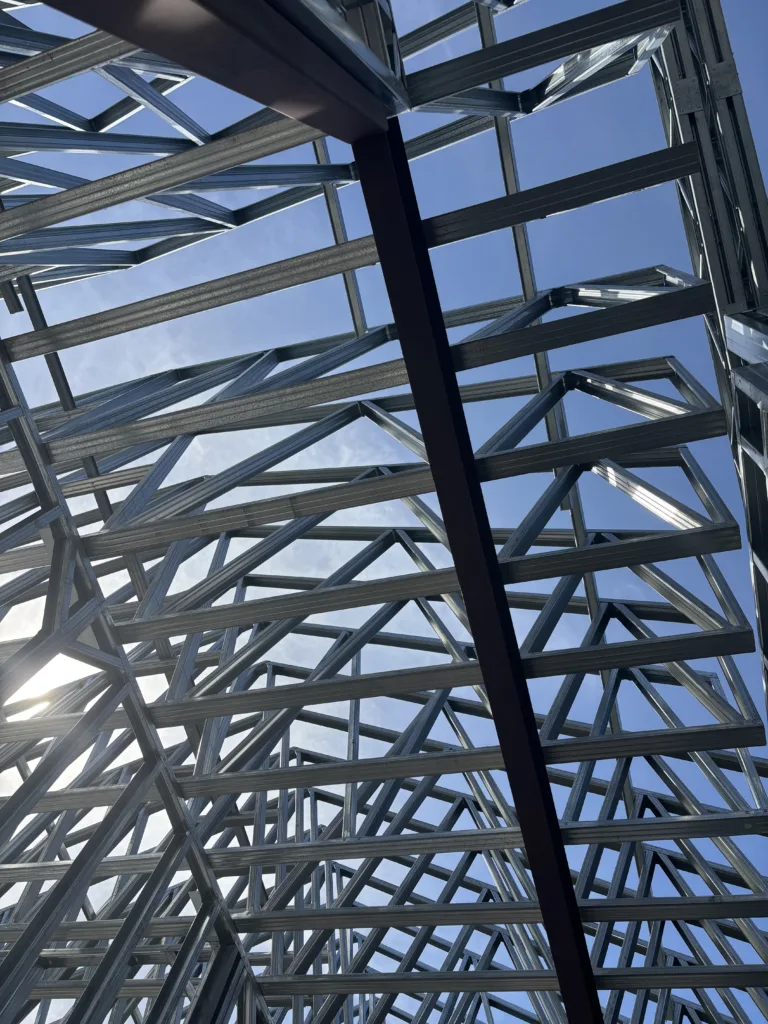 Steel framing 1 - Scottsdale Construction Systems Premium homes Premium steel framed homes Steel framing Roll forming machines Custom steel framed homes