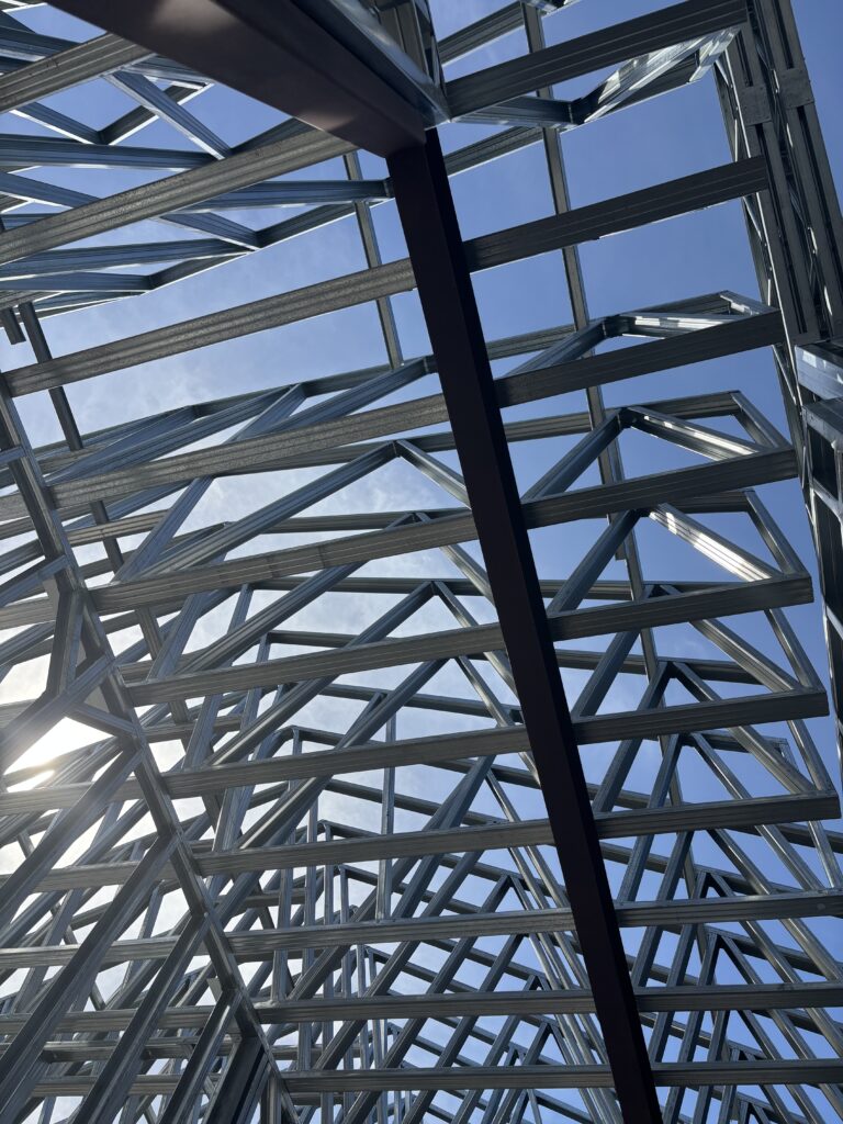 Steel framing 1 - Scottsdale Construction Systems Premium homes Premium steel framed homes Steel framing Roll forming machines Custom steel framed homes