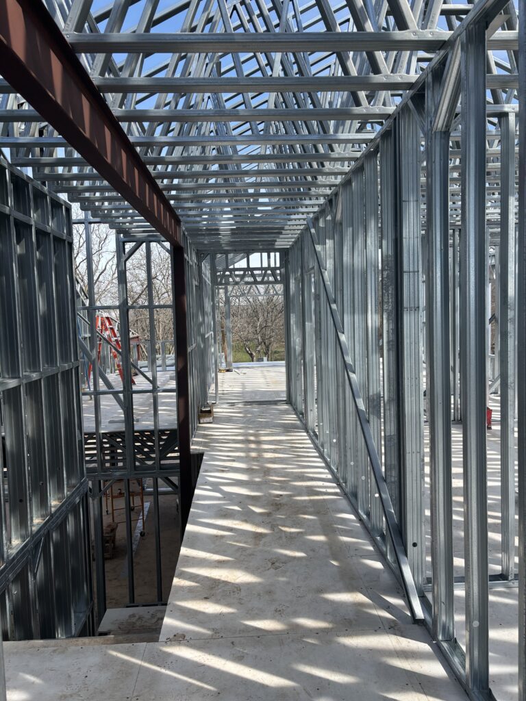 Steel framing 5 - Scottsdale Construction Systems Premium homes Premium steel framed homes Steel framing Roll forming machines Custom steel framed homes