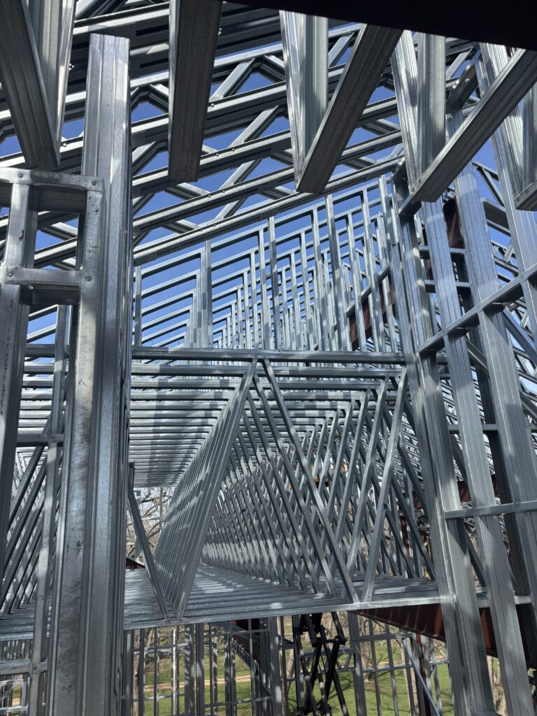Steel framing 6 - Scottsdale Construction Systems Premium homes Premium steel framed homes Steel framing Roll forming machines Custom steel framed homes