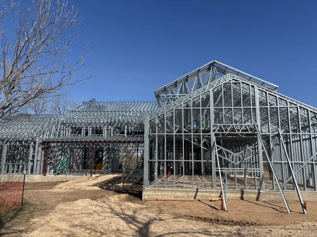 Steel framing 7 - Scottsdale Construction Systems Premium homes Premium steel framed homes Steel framing Roll forming machines Custom steel framed homes