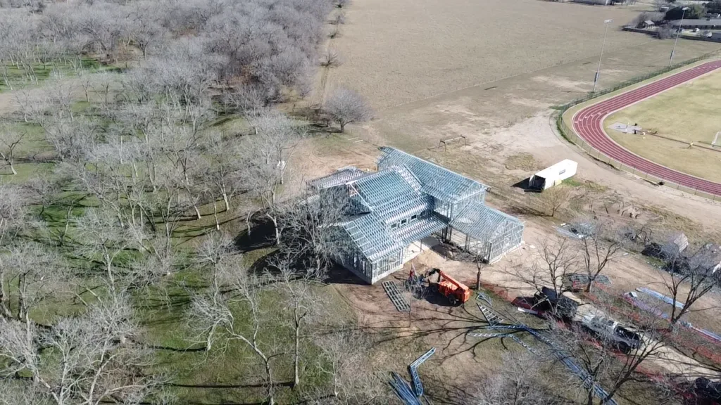 Premium homes 1 - Scottsdale Construction Systems Premium homes Premium steel framed homes Steel framing Roll forming machines Custom steel framed homes