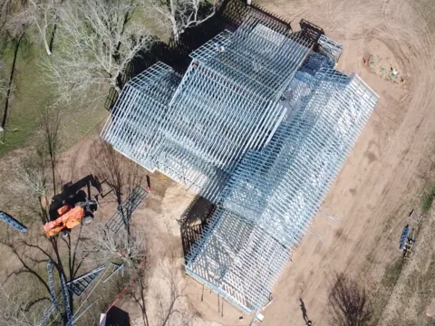 Premium homes Premium steel framed homes Steel framing Roll forming machines Custom steel framed homes