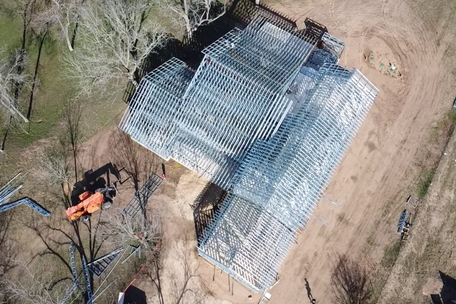 Premium homes Premium steel framed homes Steel framing Roll forming machines Custom steel framed homes