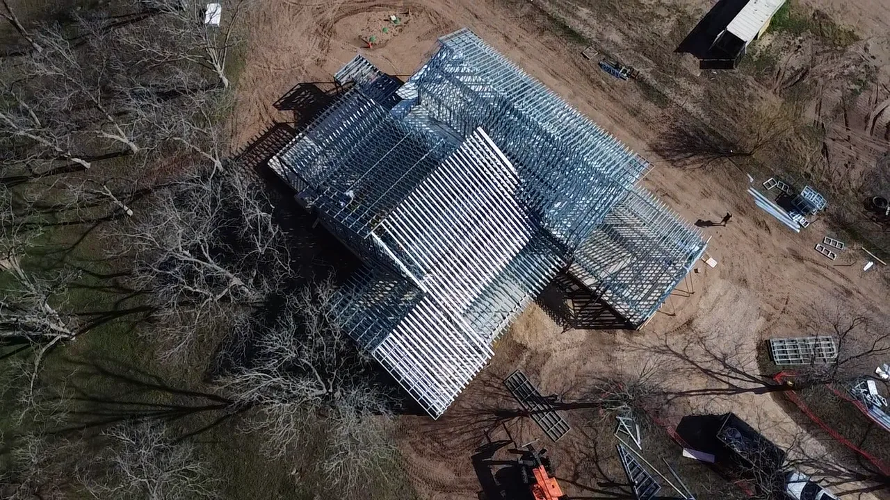 Beautiful Custom Premium Homes Built with Roll Forming Technology