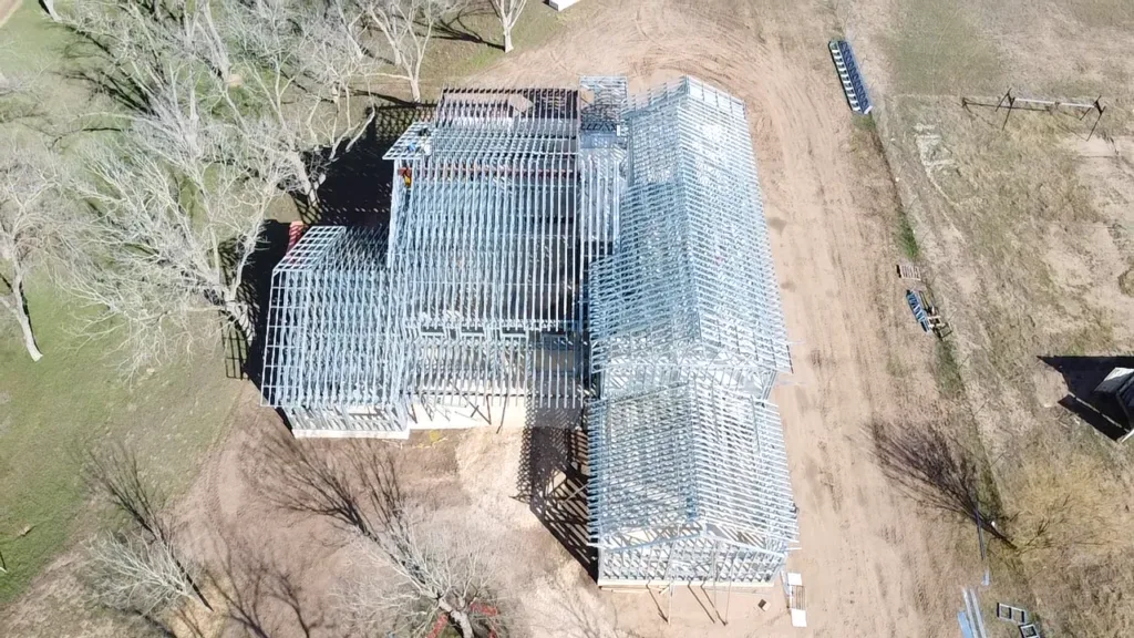 Premium steel framed homes 6 - Scottsdale Construction Systems Premium homes Premium steel framed homes Steel framing Roll forming machines Custom steel framed homes