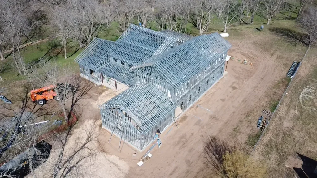 Premium steel framed homes 7 - Scottsdale Construction Systems Premium homes Premium steel framed homes Steel framing Roll forming machines Custom steel framed homes