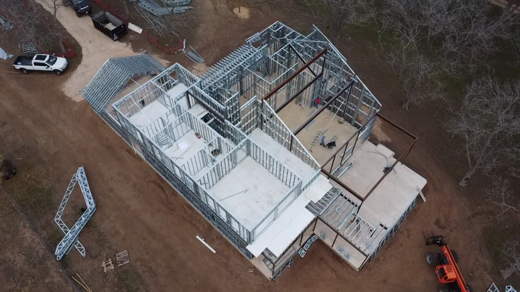 Premium steel framed homes 11 - Scottsdale Construction Systems Premium homes Premium steel framed homes Steel framing Roll forming machines Custom steel framed homes