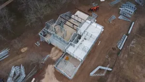 Premium homes Premium steel framed homes Steel framing Roll forming machines Custom steel framed homes